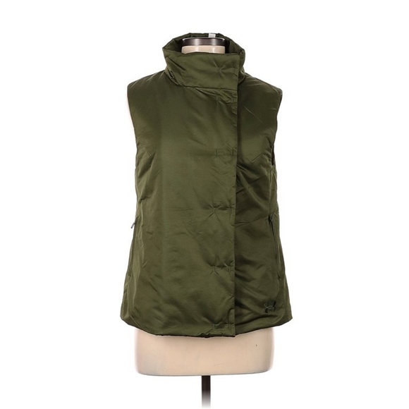 Under Armour Army Green Women's Cold Gear Fitted Vest - Picture 1 of 7